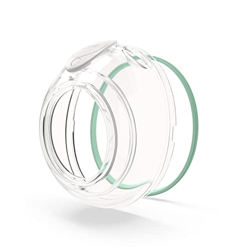 Elvie Stride 5 oz Breast Pump Cups - Dishwasher Safe, Food Grade Silicone, BPA Free - Accessories for Breastmilk Storage & Pumps - 2 Pack