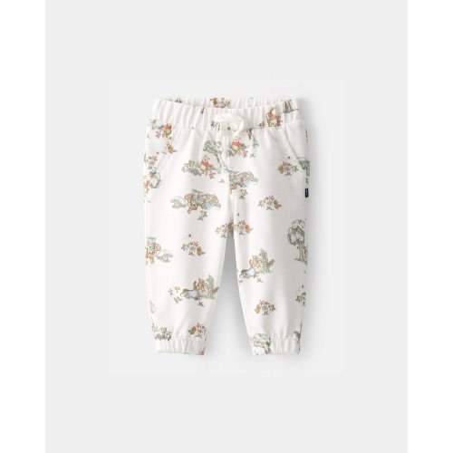 Baby Disney© Winnie the Pooh French Terry Joggers - White - OshKosh B'gosh | Carter's