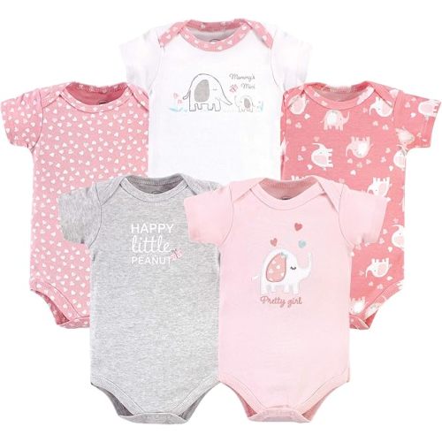 Luvable Friends Unisex Baby Cotton Bodysuits