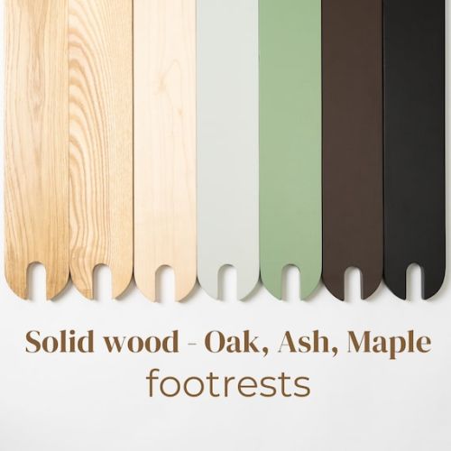 Adjustable Solid Wood Footrest for IKEA Antilop Highchair - Oak | Maple | Ash - Etsy