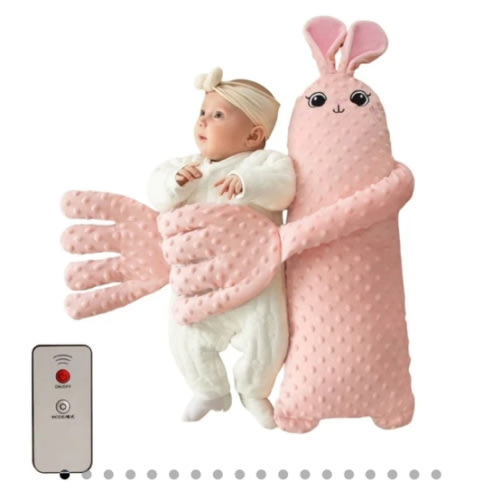 LullaBear™ – Soothing Plush Pillow with Gentle Patting – Andy's Toybox