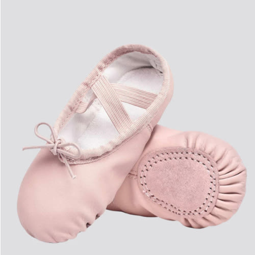 Kids Vegan Leather Ballet Shoes (Split Sole)
