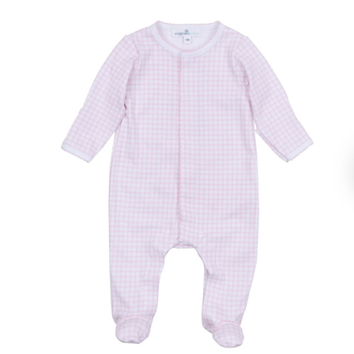 Peek-A-Boo Wishes Footie - Pink – Magnolia Baby