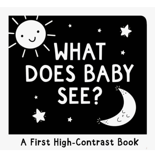 What Does Baby See? A High-Contrast Board Book (Padded Cover)