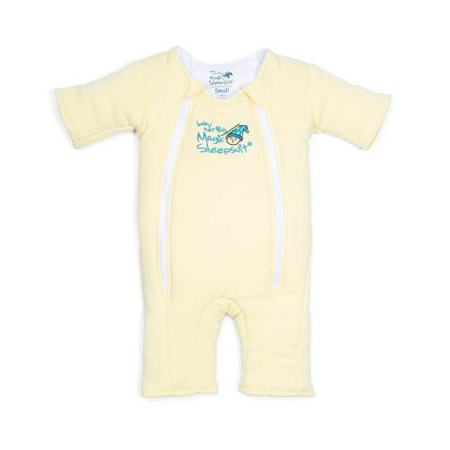 Yellow Baby Merlin’s Magic Sleepsuit – Soft Microfleece Infant Sleep Solution