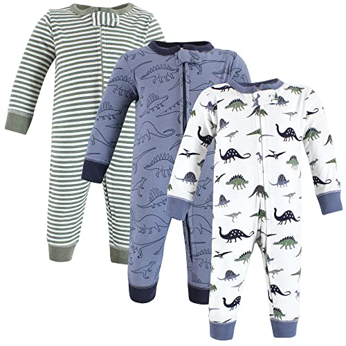 Hudson Baby Unisex Baby Cotton Sleep and Play