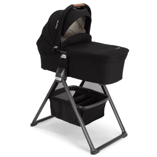 Nuna MIXX Bassinet + Stand in Caviar