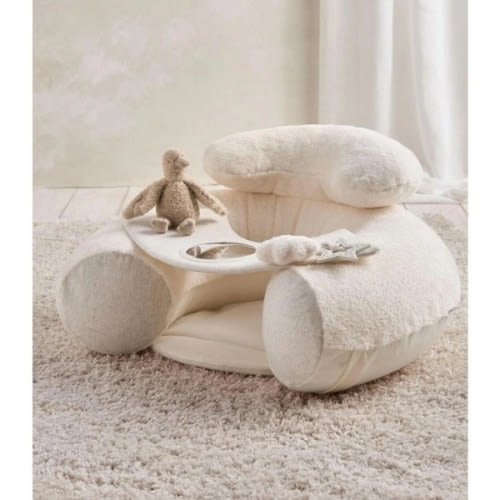 Sit And Play Baby Floor Seat - Welcome To The World Duckling in Cream