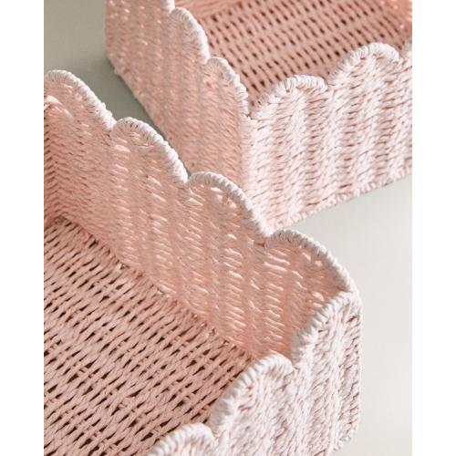 SMALL SCALLOPED BASKET - BASKETS AND STORAGE - KIDS AND BABY | Zara Home United States of America