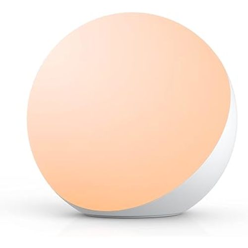Hifree Touch Lamp, Multicolor Night Light for Kids, Small LED Table Lamp for Bedroom, Dimmable Bedside Lamp with Warm & White Light