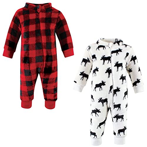 Hudson Baby baby-girls Plush Jumpsuits
