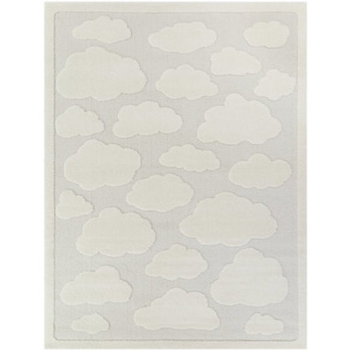 Three Posts™ Baby & Kids Achilles Cream/Gray Rug & Reviews | Wayfair