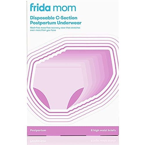 Frida Mom Disposable High Waist Postpartum Underwear | Regular (8 Count)