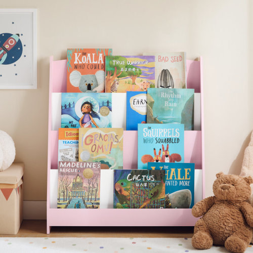 Kids Bookcase with Shelves