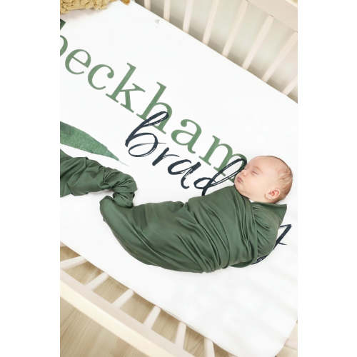 All Solid Bamboo Knit Swaddle Blankets