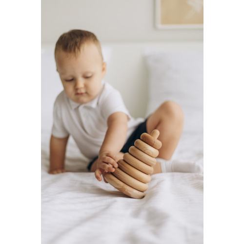 Wooden Stacking Toy, Wooden Ring Stacker, Montessori Toys, Wooden Pyramid, Baby Stacking Rings, Wooden Nursery Toys, First Christmas Gift - Etsy