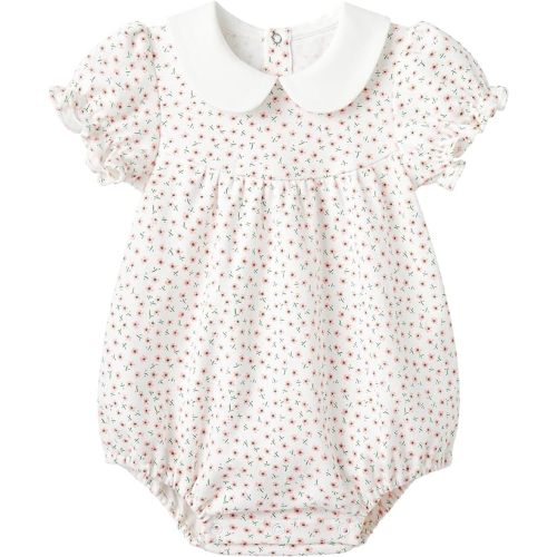 pureborn Baby Girls Boys Bodysuit Super Soft Cotton Romper 0-24 Months