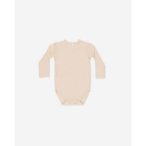 Waffle Long Sleeve Bodysuit || Antique – Quincy Mae