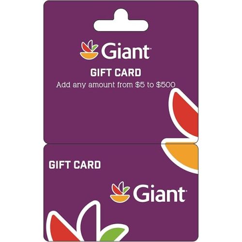Giant Food Gift Card $50