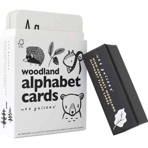 Woodland Alphabet Cards - Wee Gallery | Maisonette