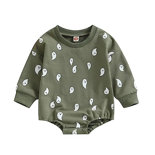 Thorn Tree Halloween Baby Boy Girls Sweatshirt Long Sleeve Romper Oversize Sweater Crewneck Fall Winter Clothes
