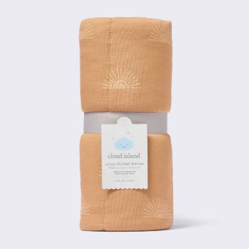 Rayon from Bamboo Jersey Quilted Blanket - Suns - Cloud Island™