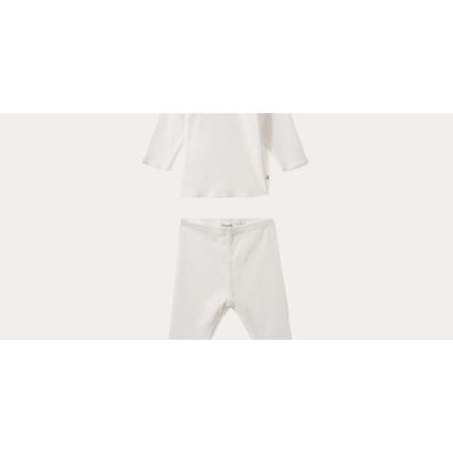 Pebio set milk white