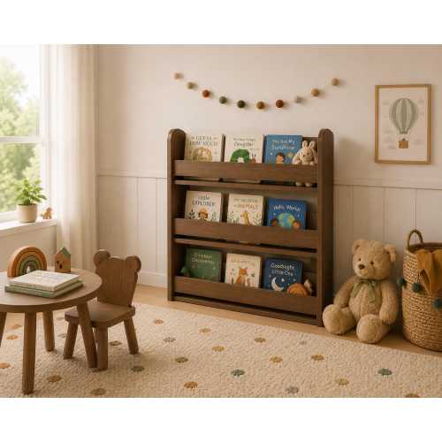 Montessori Book Shelf  | Kids Bookshelf Digital Download  | Montessori Furniture Plans
