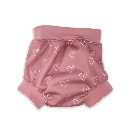 Bubba Blue Swim Nappy Berry Hearts Small | Baby Bunting AU