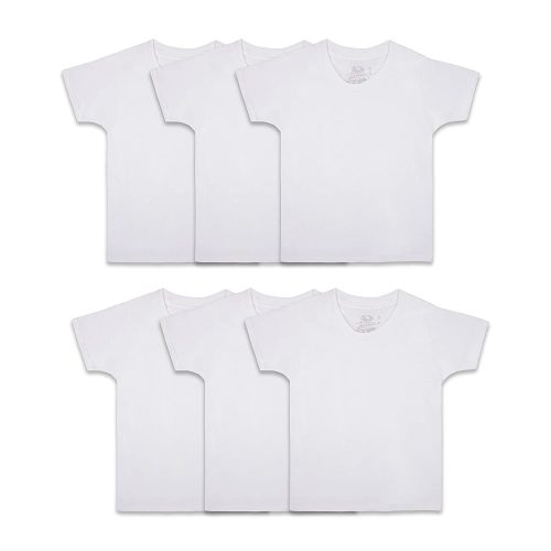 Fruit of the Loom Boys' Eversoft Cotton Undershirts, T Shirts & Tank Tops