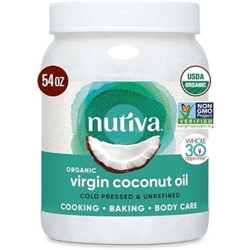 Nutiva, Organic Coconut Oil, 54 Fl Oz