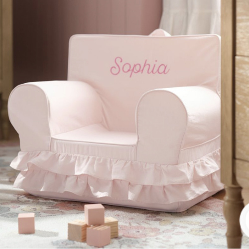 Anywhere Chair®, Dusty Blush Ruffle