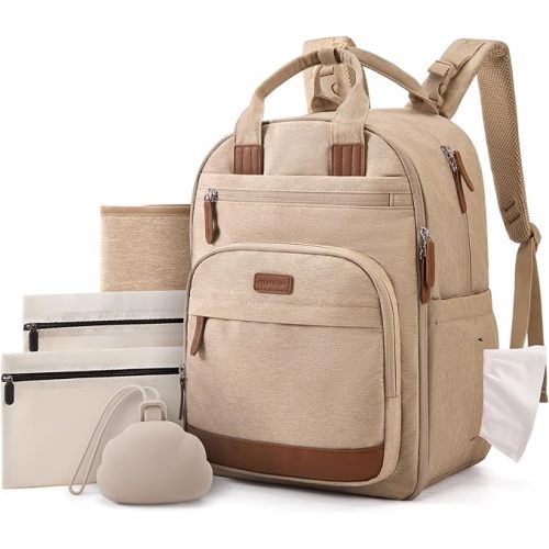 mommore Diaper Bag Backpack Baby Diaper Bags