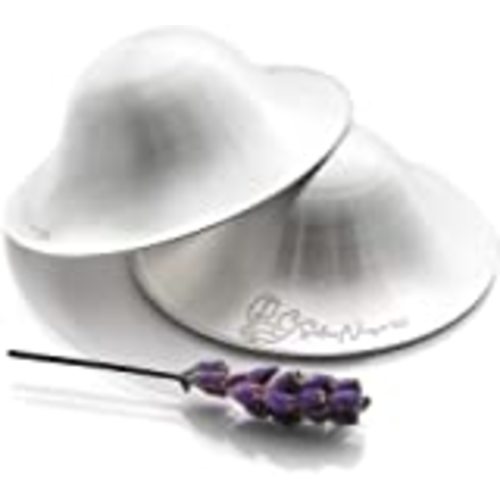 The Original Silverette Silver Nursing Cups - Soothe and Protect Your Nursing Nipples - The Original Silver Nursing Cups Made in Italy Since 2002 … (Regular)