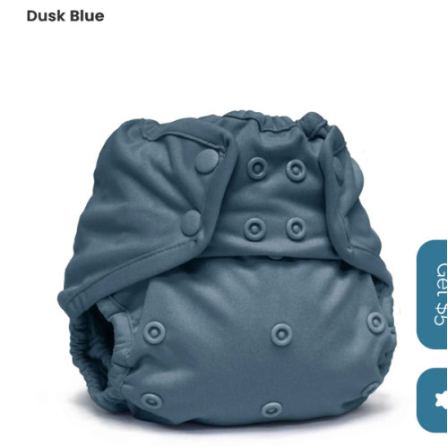 Rumparooz One Size Cloth Diaper Cover - Dusk