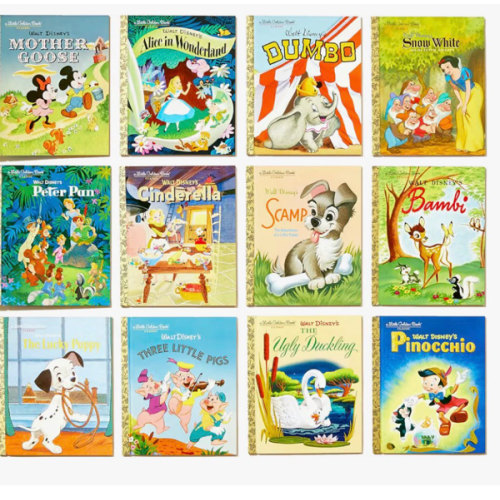 12 Beloved Disney Classic Little Golden Books (Boxed Set)