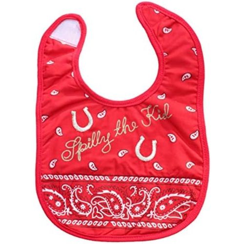 Western Bandana Spilly The Kid Baby Infant Bib