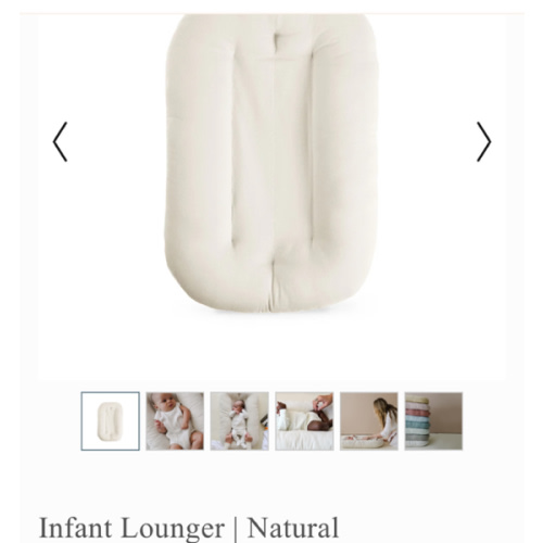 Infant Lounger | Natural