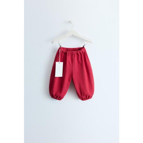 ZARA TIMELESS - BALLOON TWILL PANTS - Red | ZARA United States