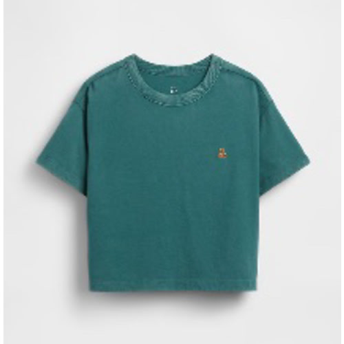 Balsam green Baby & Toddler Boxy T-Shirt | Gap