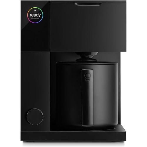 Fellow Aiden Precision Coffee Maker – Automatic Drip Coffee Maker, Single Serve to 10-Cup Capacity, Precise Temperature Control, Thermal Carafe, Cold Brew Preset, Scheduling, Companion App
