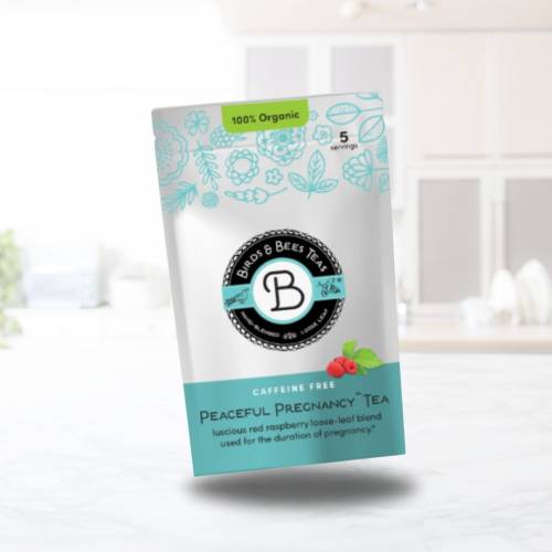 Peaceful Pregnancy - Nourishing Pregnancy Tea with Raspberry Leaf, Nettle, and Calming Herbs - Starter Bag