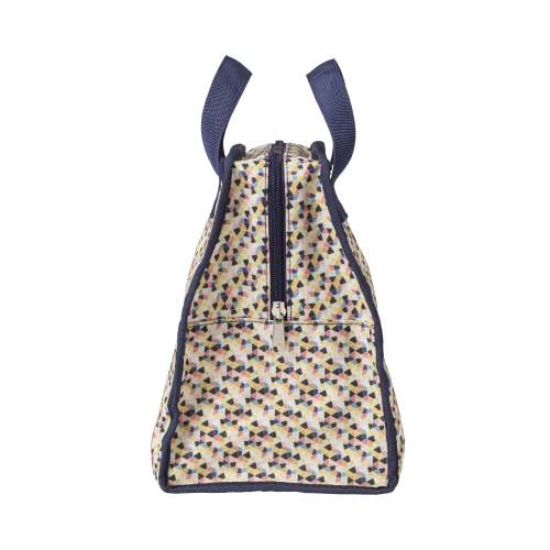 Fold & Freeze Bottle Tote - Geometric Multicolor