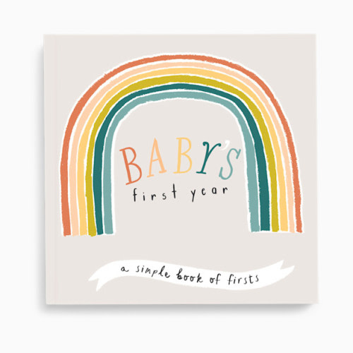 Baby's First Year Memory Book - Little Rainbow