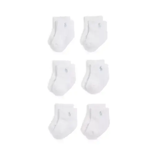 Boys' Classic Gripper Socks, Pack of 6 - Baby
