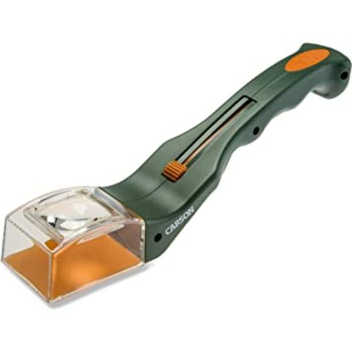 Carson BugView Quick-Release Bug Catching Tool and Magnifier for Spider, Children and Adults, green, one size (HU-10)
