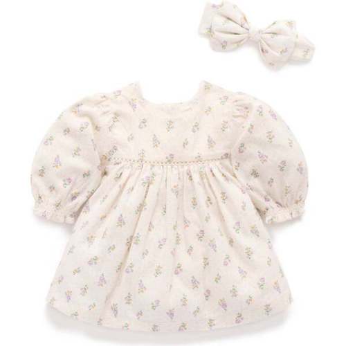 Primrose Dress with Headband Primrose Print - Purebaby | Maisonette