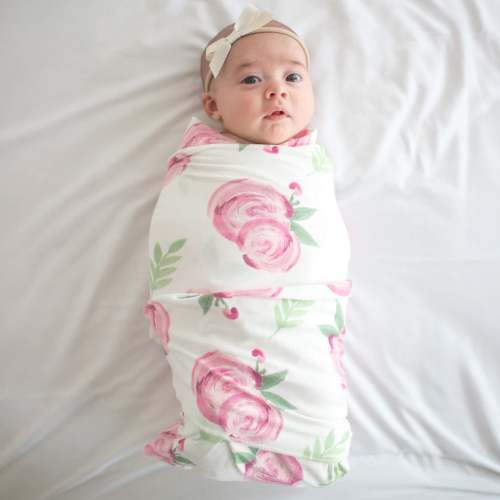 Knit Swaddle Blanket - Grace