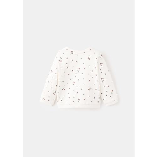 Printed cotton sweatshirt - Kids | MANGO USA