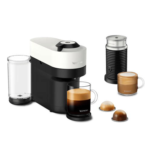 Vertuo Pop+ Coconut White & Aeroccino3 Milk Frother